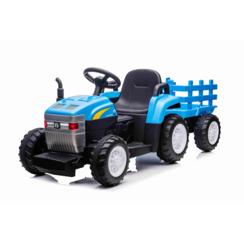 Traktor Z Przyczepą New Holland T7 Niebieski